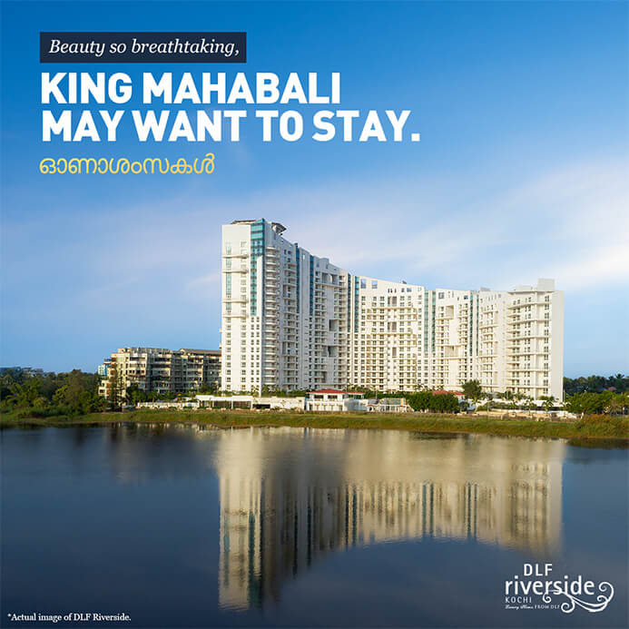 DLF Riverside- Onam Digital Campaign for residential housing 